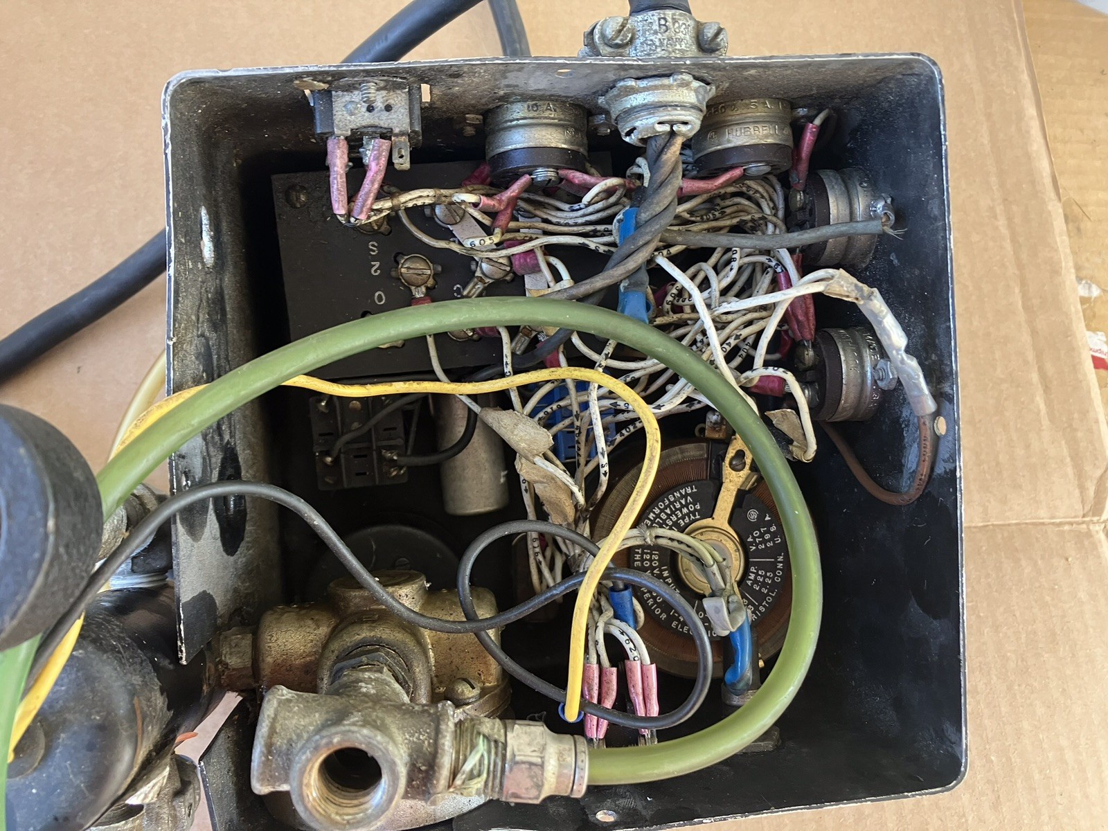 Control Unit From A Kingsley Pneumatic Hot Stamp Foil Machine