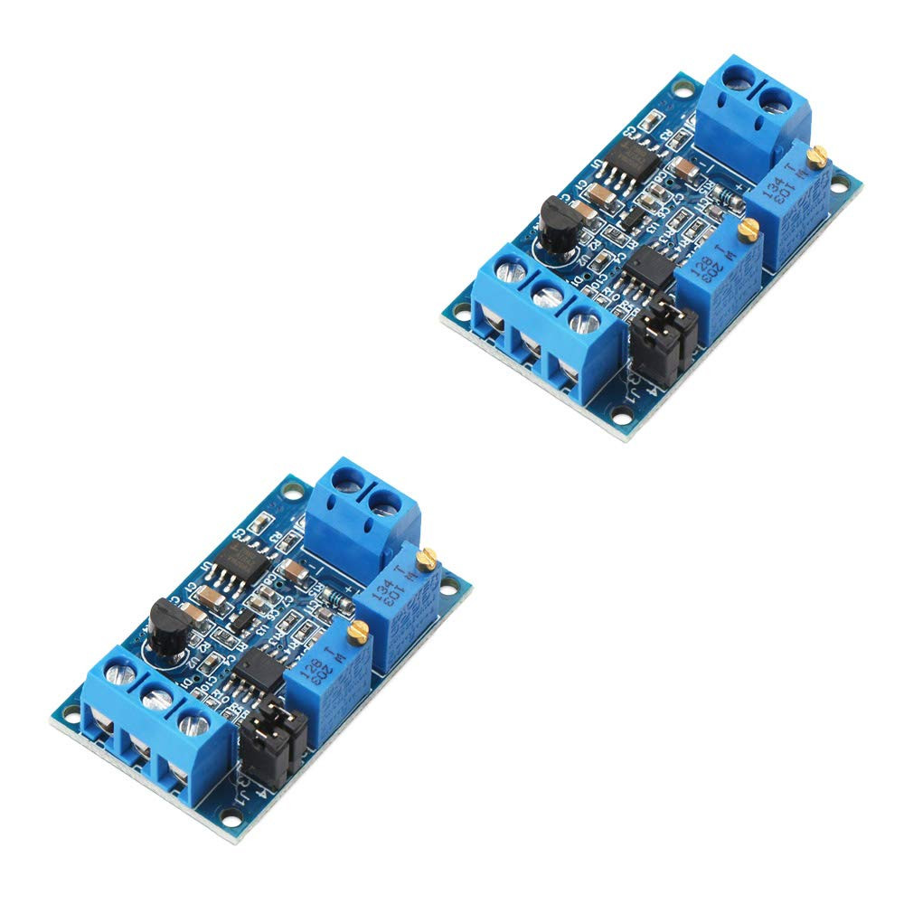 Ximimark 2Pcs Current to Voltage Converter Module 0/4-20Ma to 0-3.3V 0-5V 0-10V