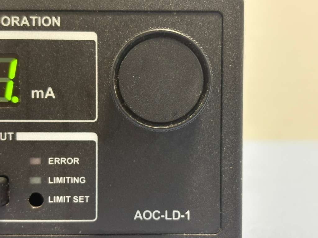 Applied Optronics Corporation Laser Power Controller Part AOC-LD-1