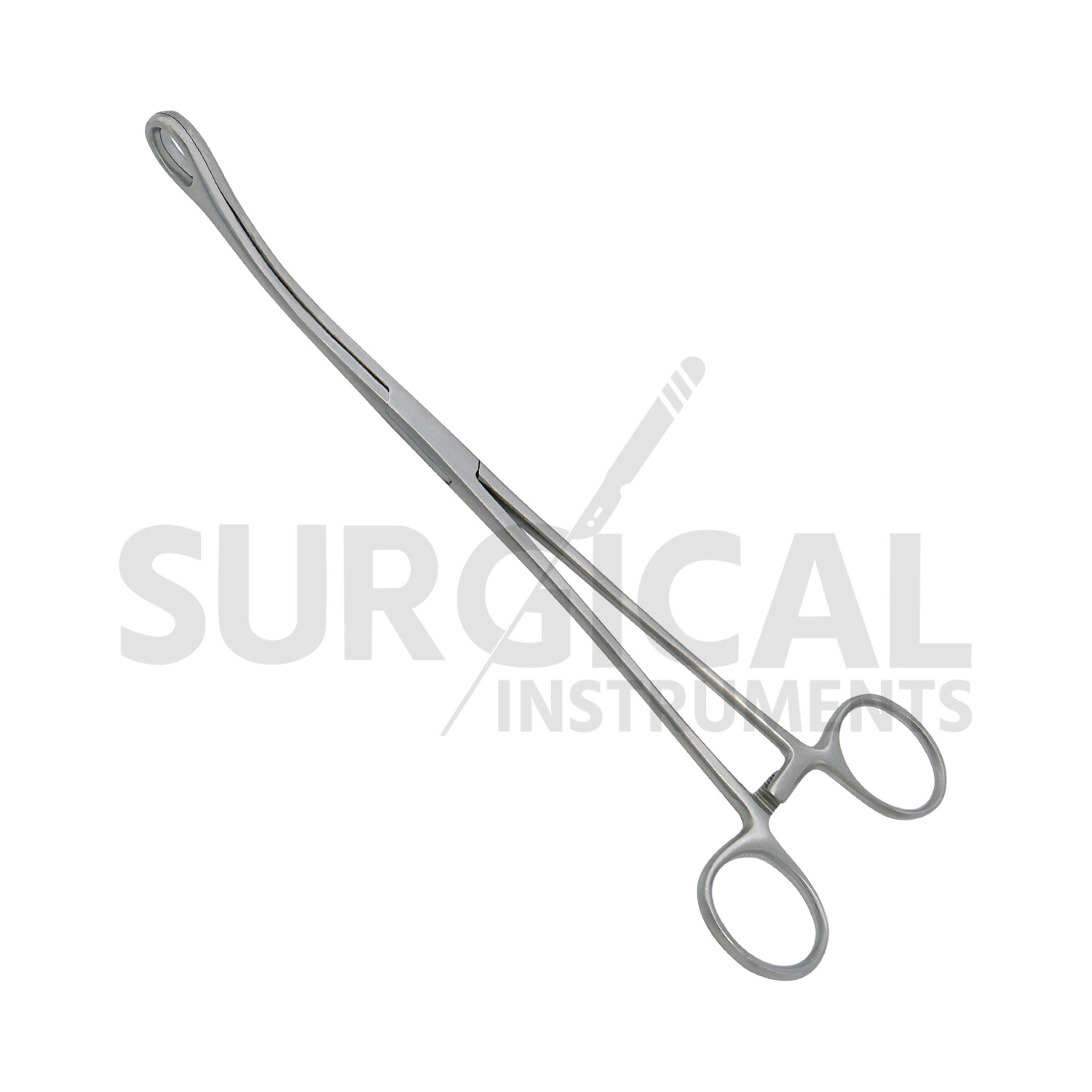 Sponge Forceps Surgical OB/GYN Smooth Jaw 7″ Curved Body Piercing German Grade