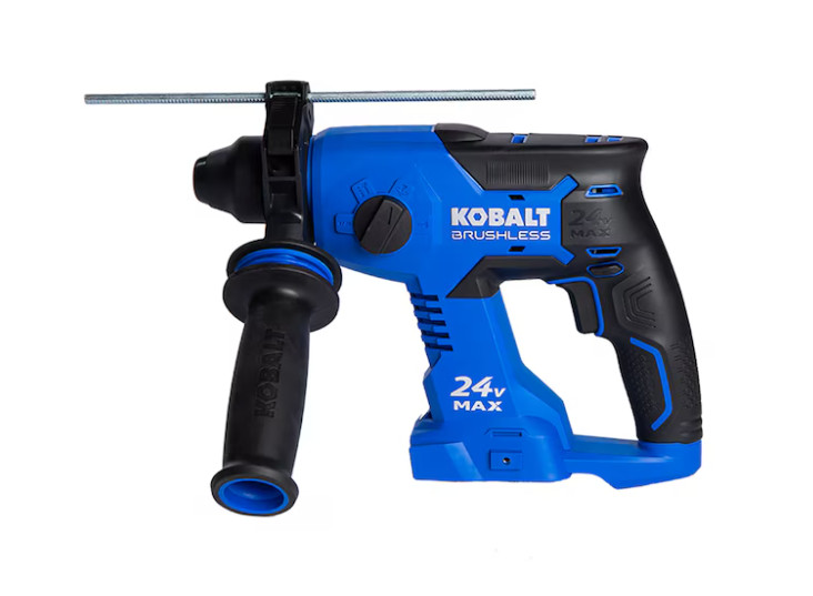 Kobalt 1260303 24v Max Brushless 7/8 inch SDS Plus Rotary Hammer Drill Tool