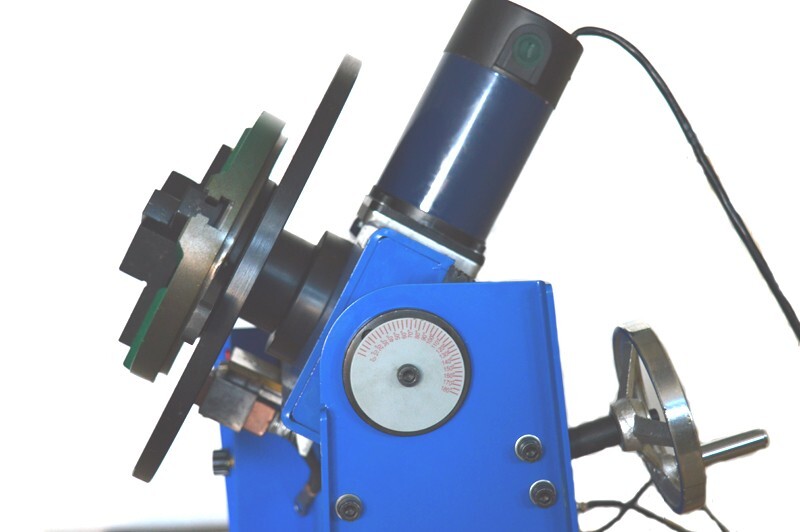 110V Welding Positioner Turntable 50KG with 200mm Chuck Manually Flip BW-50