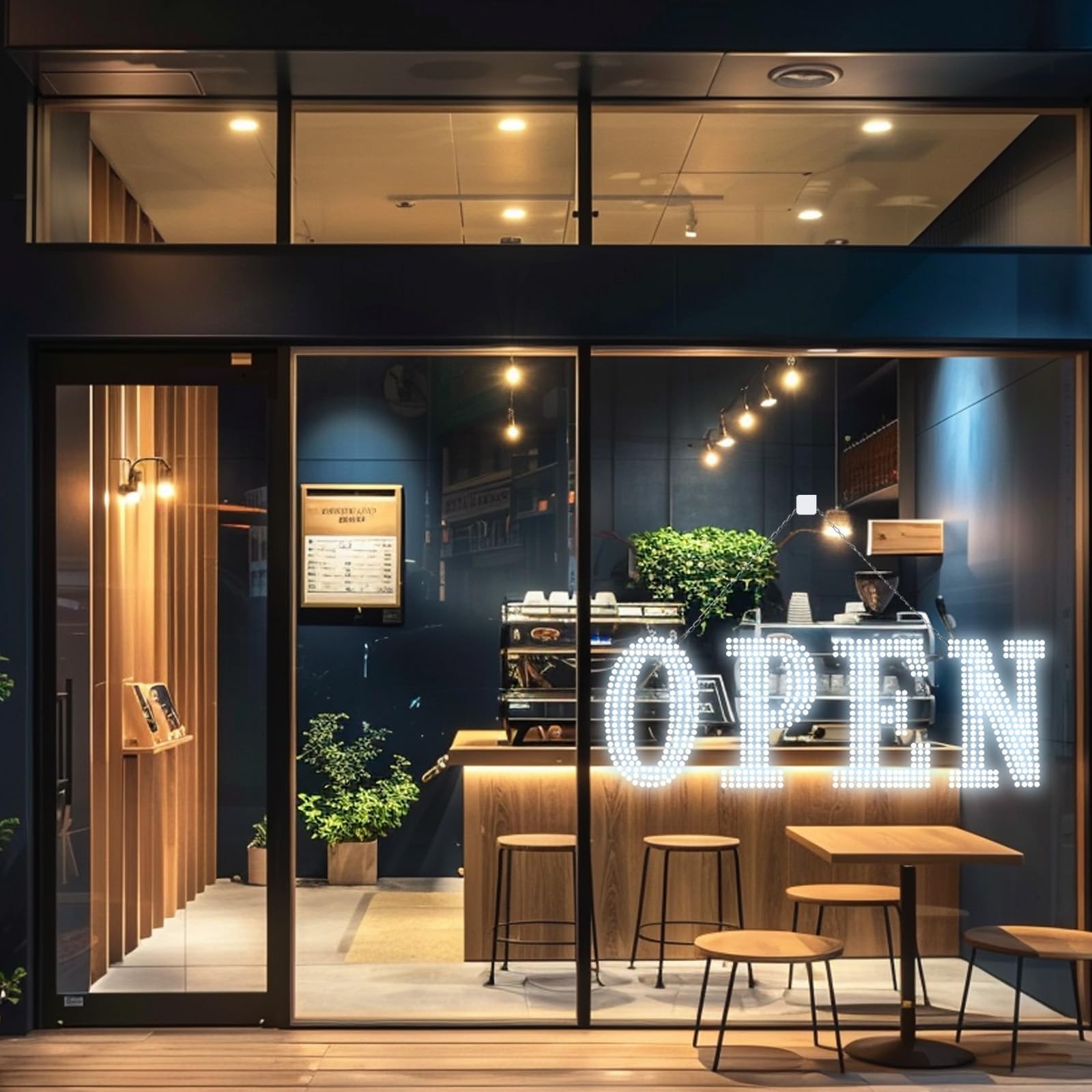 LED Open Signs for Business, 30» x 10″ Large Bright Flashing Open Sign with …