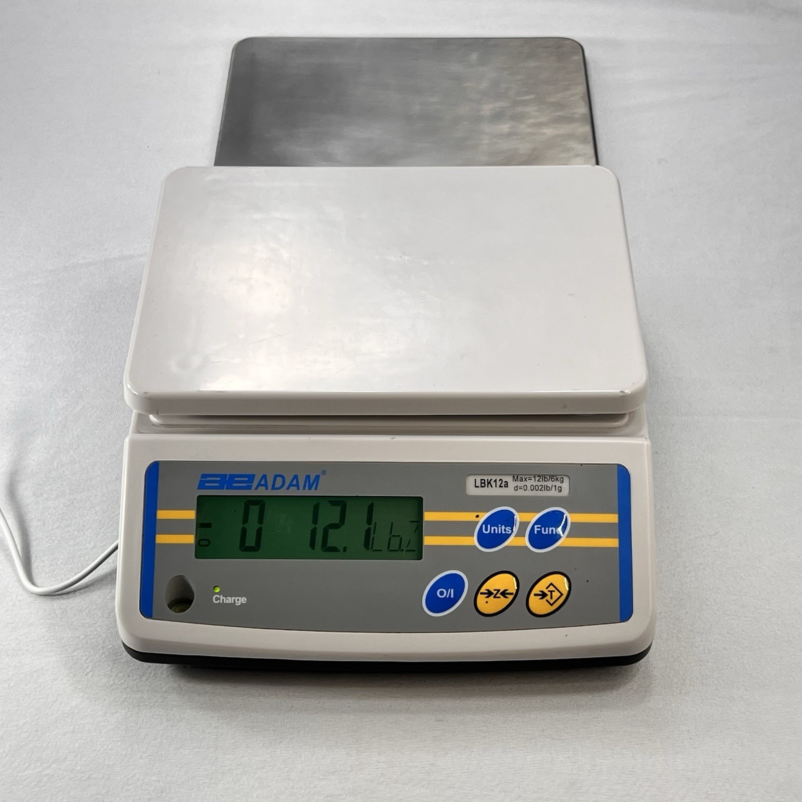 Adam Equipment Scale Digital Top Loading 12lb/6kg Quick Weight Fast LBK 12a