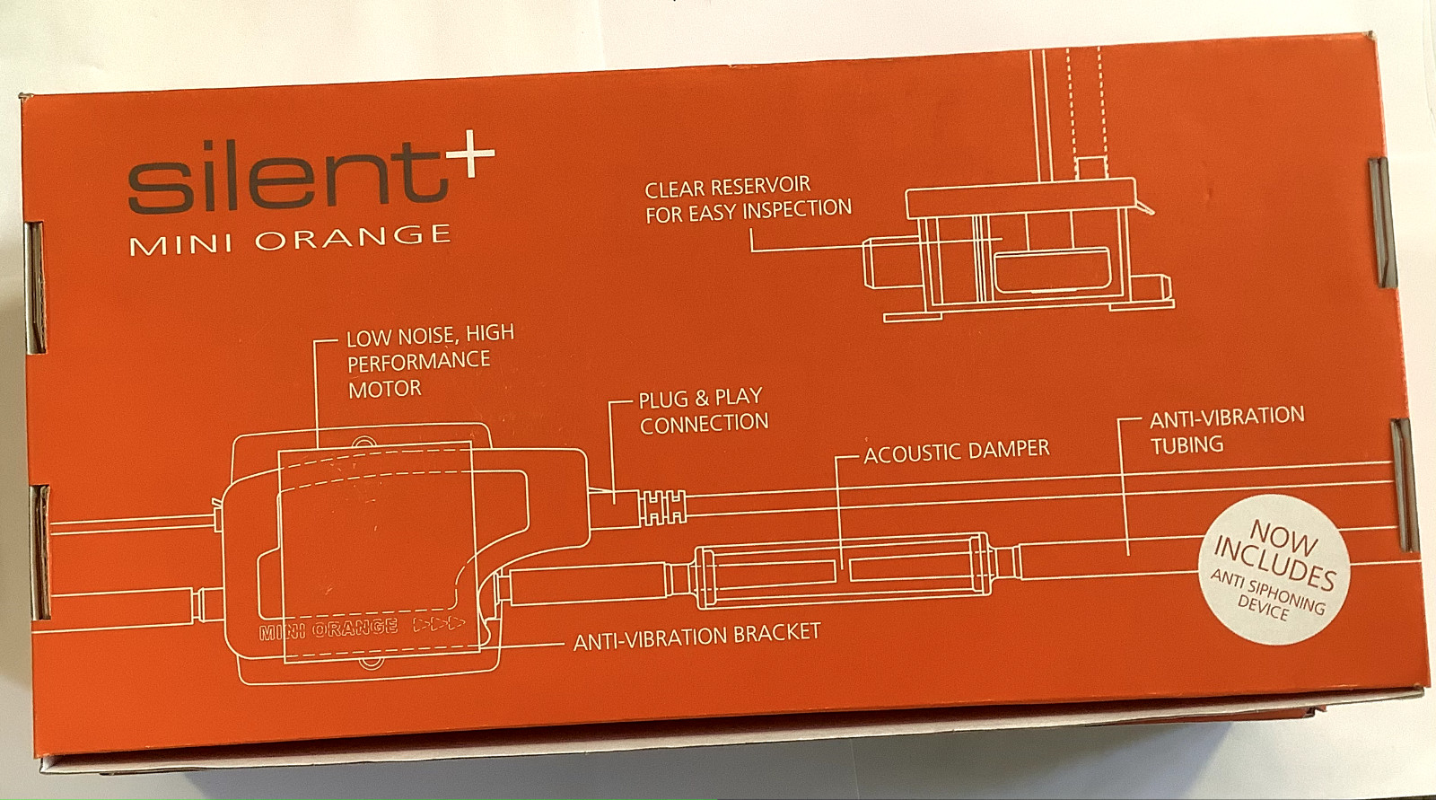 POMPE MINI ORANGE SILENCE + BI-BLOC 14L/H – ASPEN FP3313