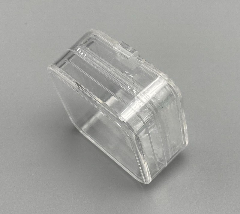 Dental Denture Hinged Display Box Film Membrane Storage Case False Teeth Case