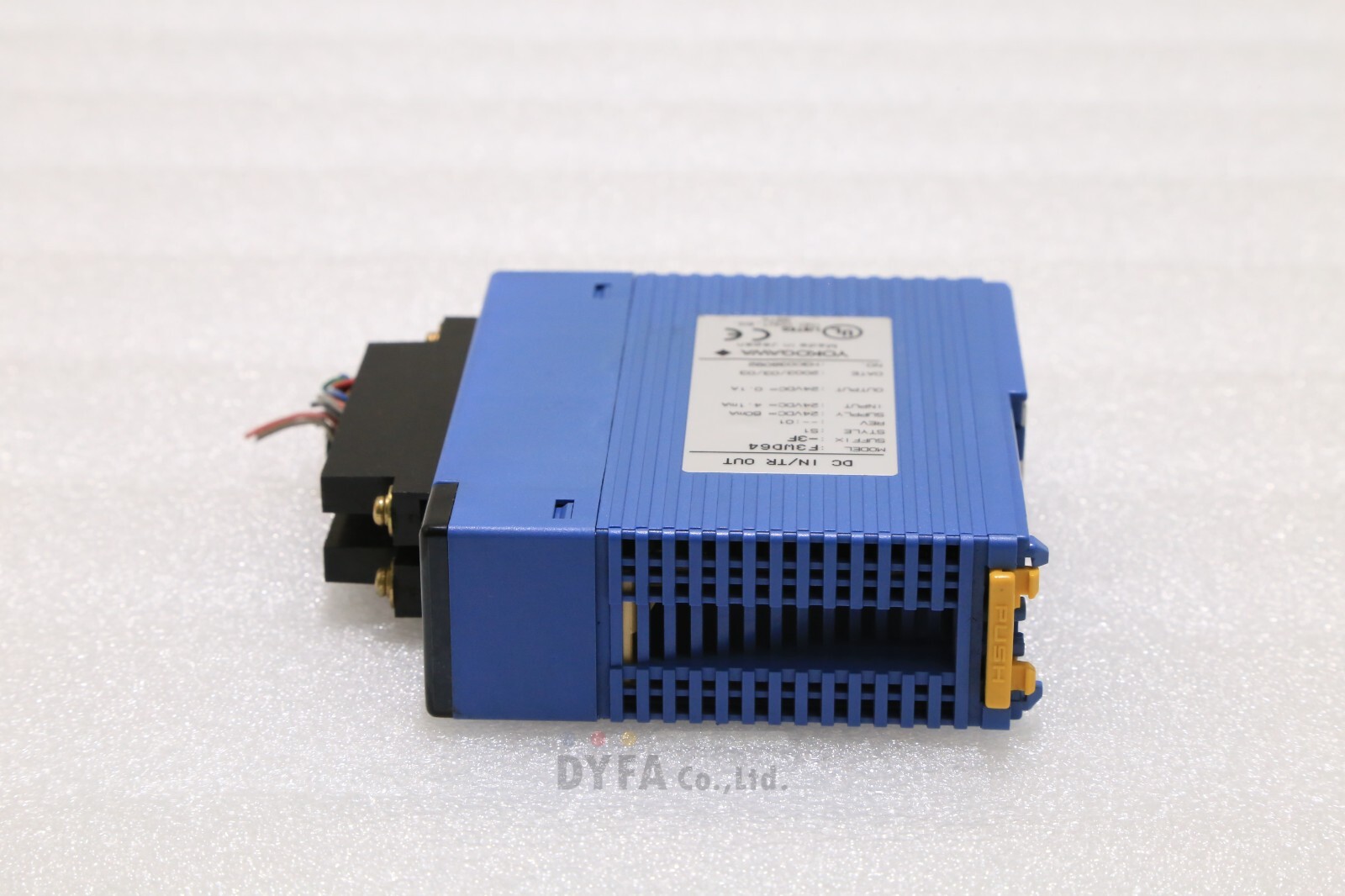 YOKOGAWA used F3WD64 ,WD64-3F DC IN /TR OUT PLC-I-2898=9T26