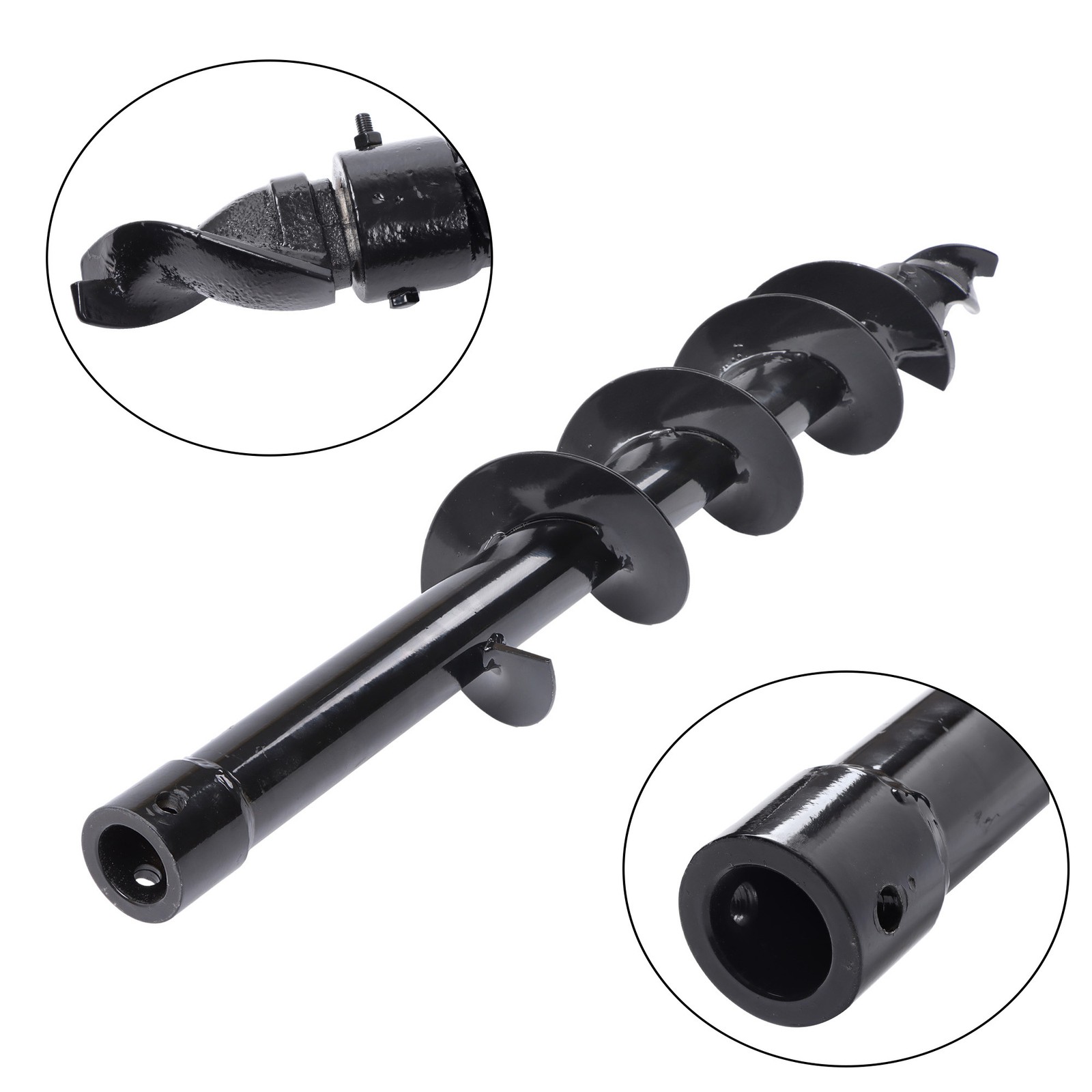 150mm diameter Auger Post Hole Attachment for mini excavator W/ Drill pipe & bit
