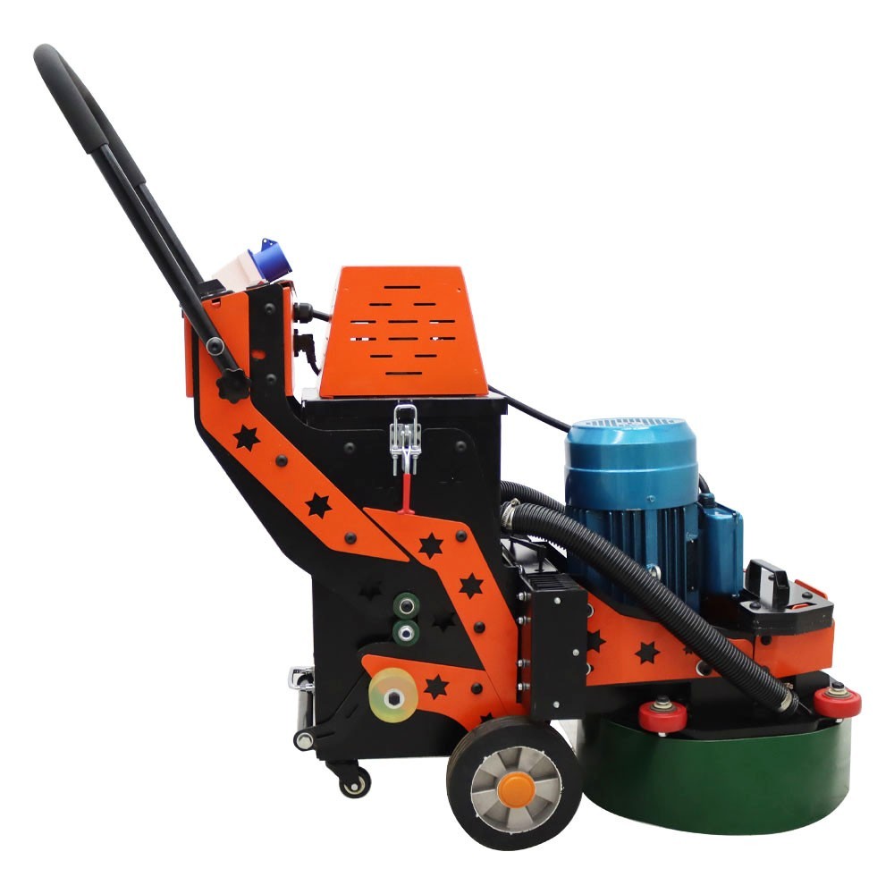 220V 5.4HP Concrete Floor Grinding Polishing Machine 16.14″Grind Wide 6pcs Head