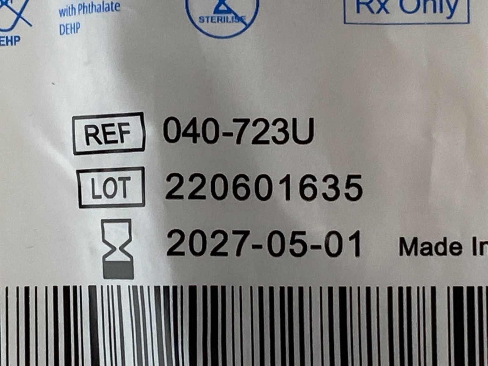 Y53: Pro Blade 040-723U Exp. 09-2026 to 05-2027