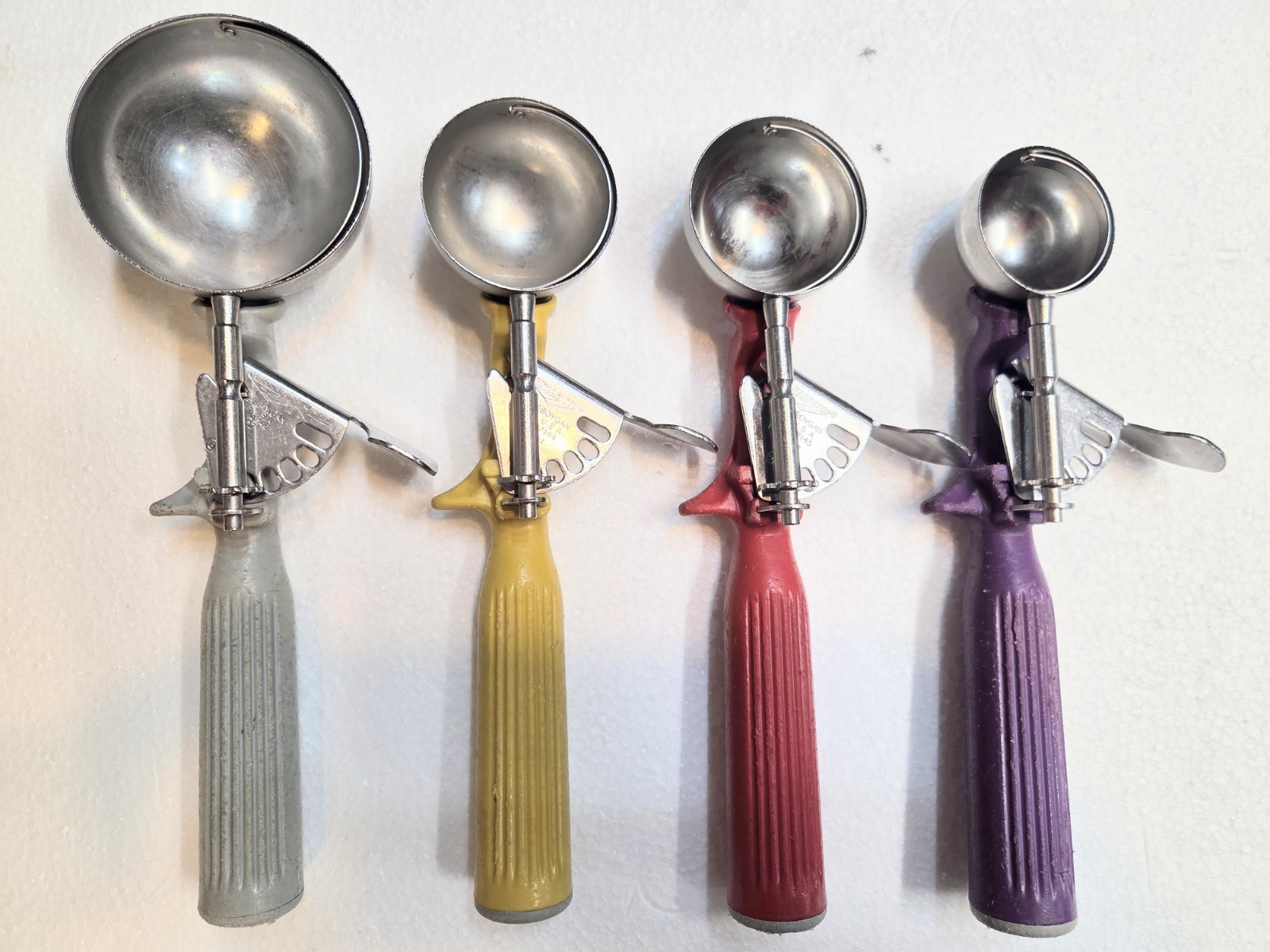 JP Vollrath Dishers Scoops 4 Pc. Set