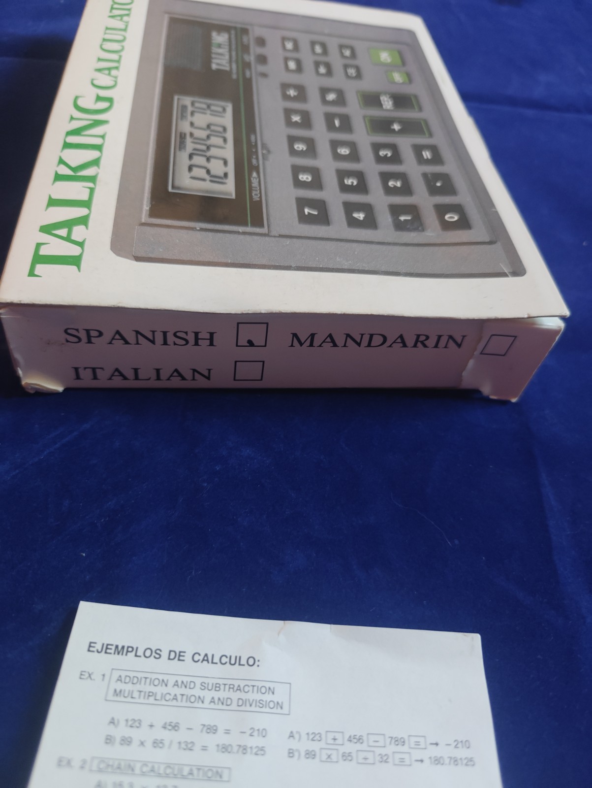 Ultmost 5638 Talking Desktop Calculator, Big Number Display, Large Keys, LCD