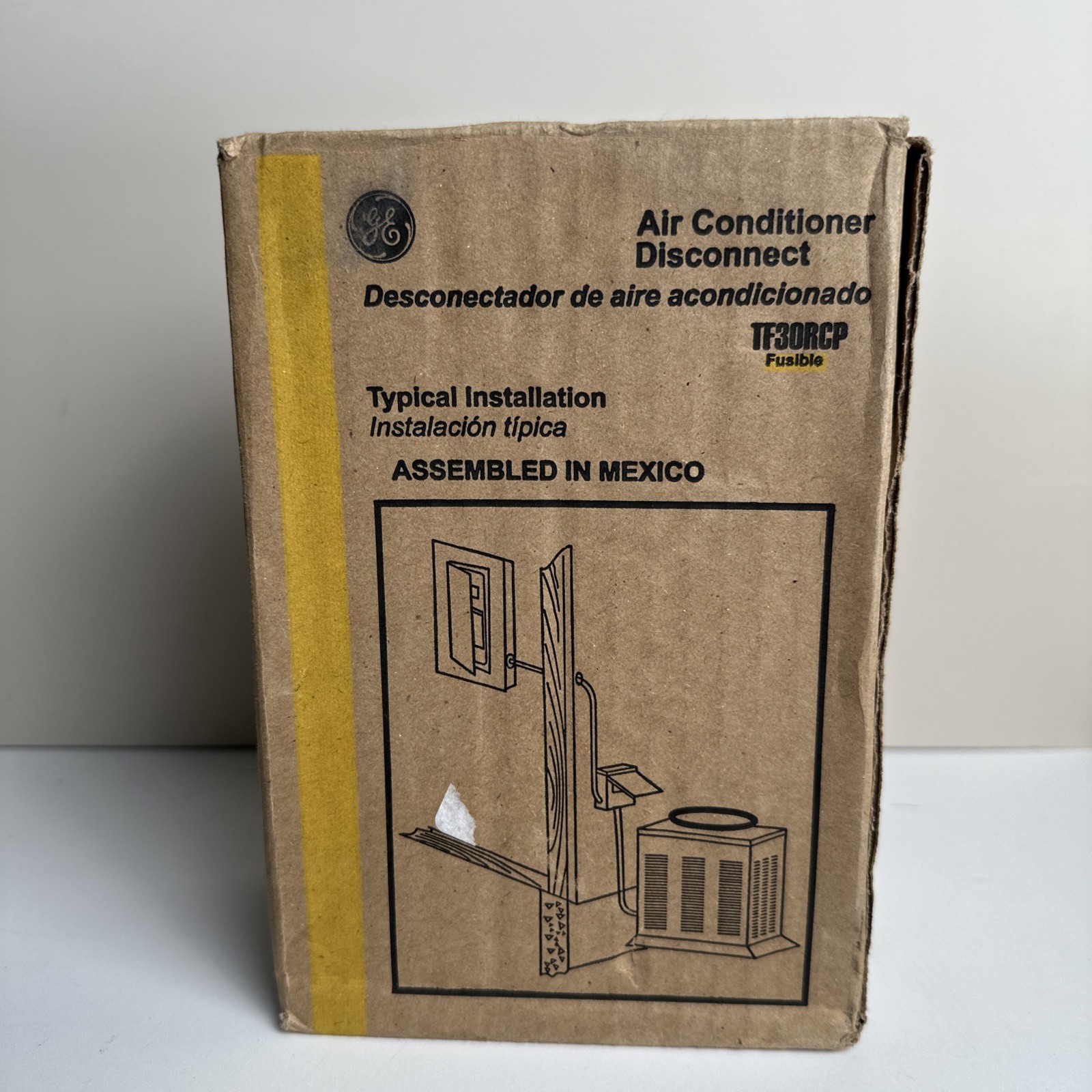 GE TF30RCP 240V 30A AC Disconnect Safety Switch – Gray