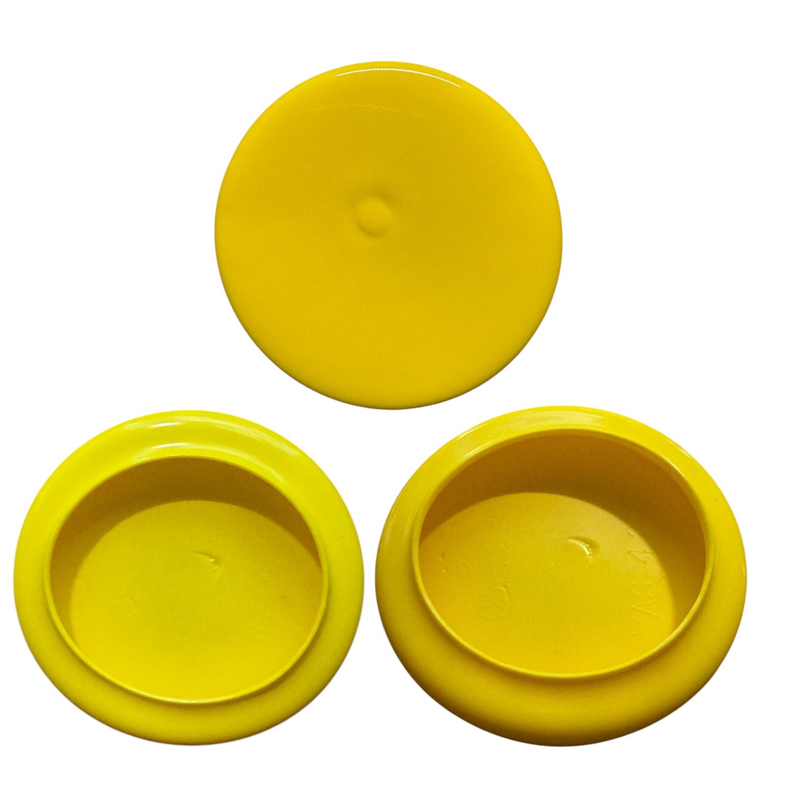 Caplugs VAS-4250-7 Yellow American Standard Vinyl Flange Cover 4.250in