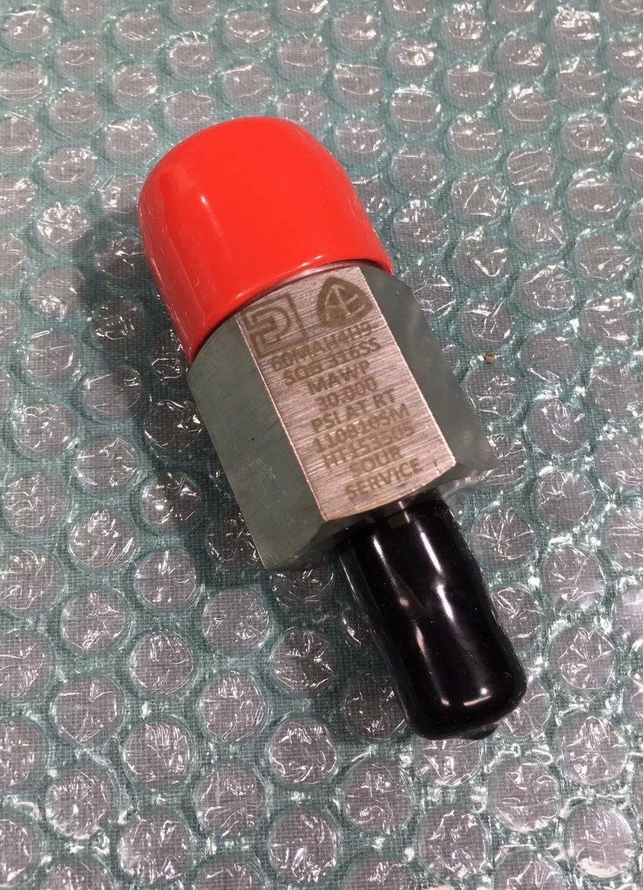 Parker 60MAH4H9-SOG 316SS MAWP 30,000 Psi At Rt 110810SM HT153505 Sour Service