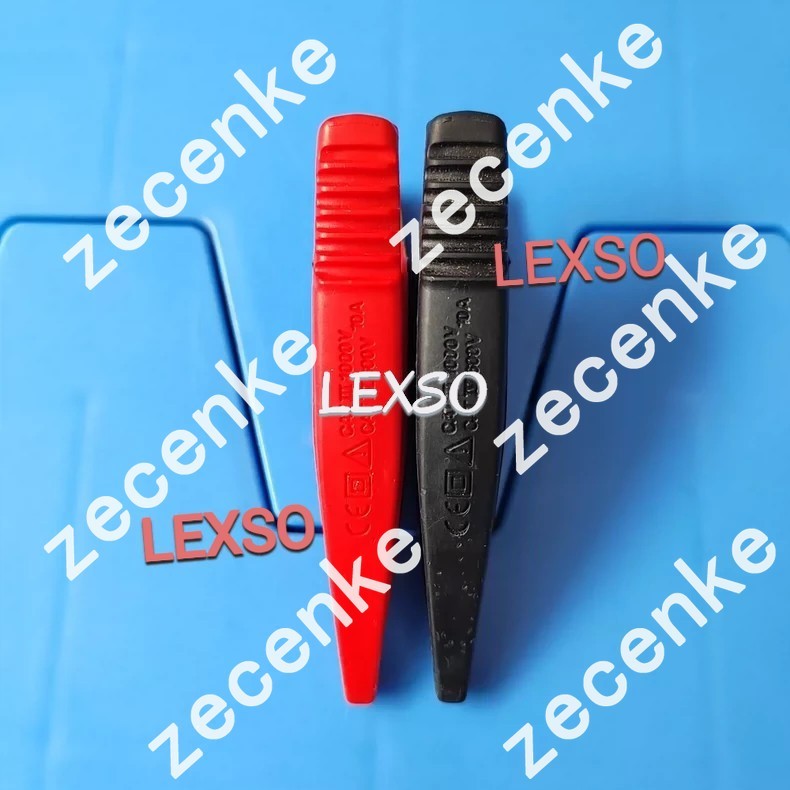 1PCS Fluke AC285 SureGrip 4MM Mulitimeter Alligator Clips for TL221/TL224…….