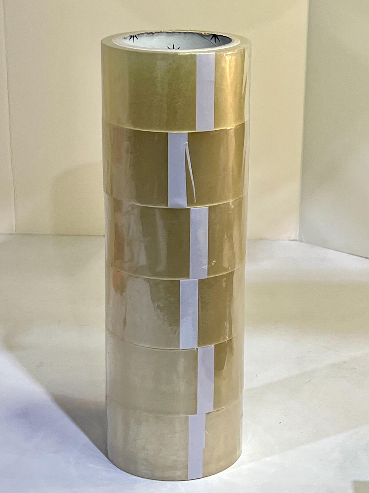 Case of 36 Packaging Tape Rolls 2″ x 55 Yards 1.6mil Clear Adhesive TA-2X55-16E