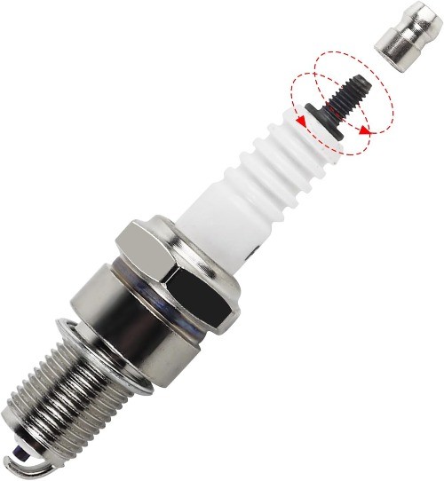 Spark Plug for 168F 168FA 168FB Engines in Generator, Lawnm Pattern Name: 2pcs