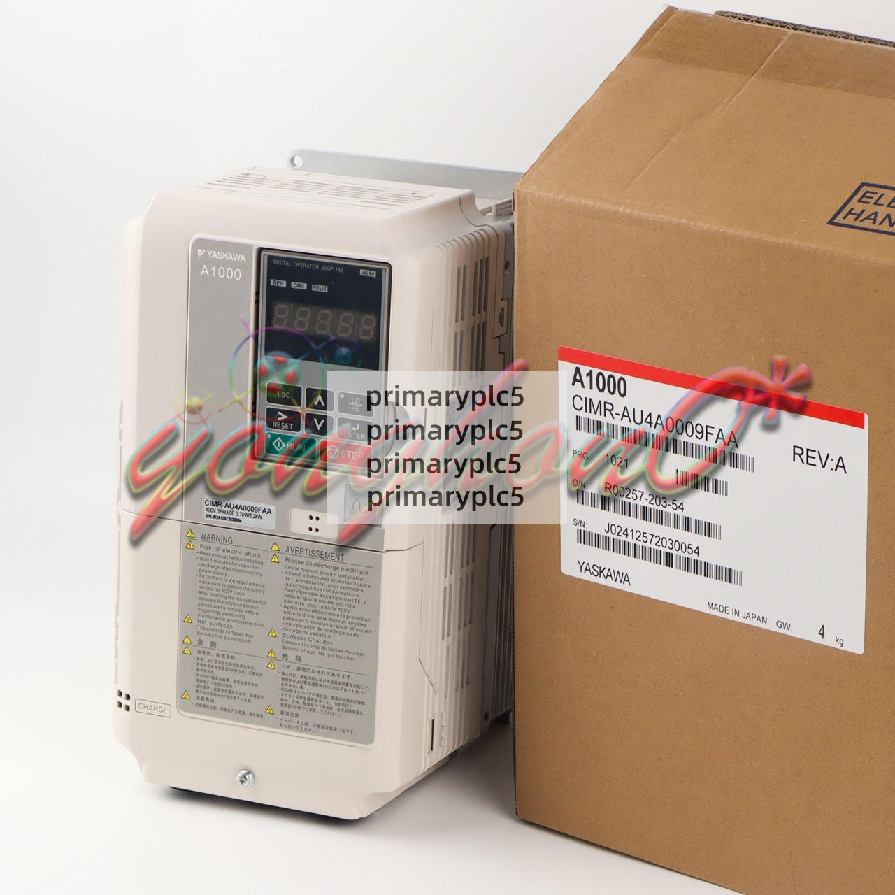 1PC NEW YASKAWA A1000 AC Drive CIMR-AU4A0009FAA Frequency converter