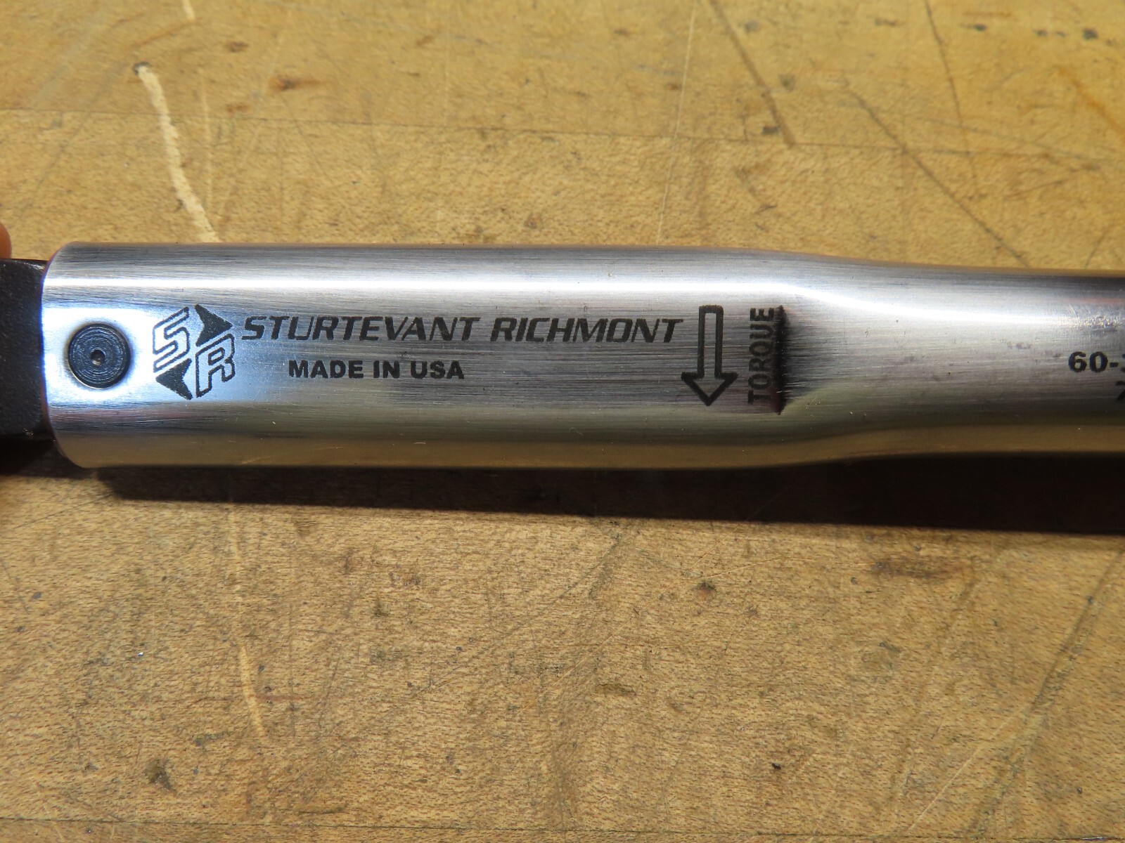 SR LTC 810016 Preset Interchangeable Head Torque Wrench 60-300 in. lbs. 7-34 Nm