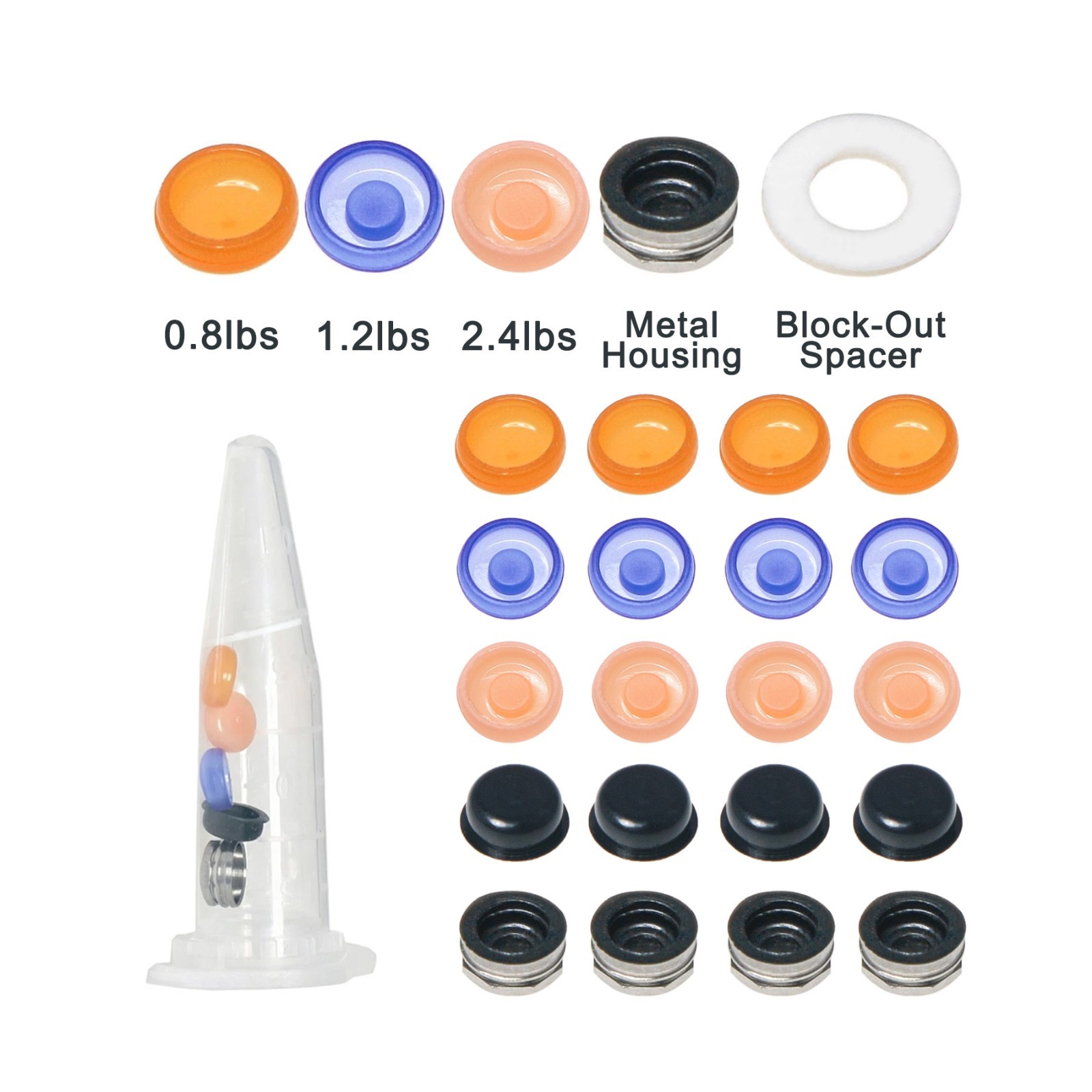 US Dental Overdenture Retention Caps for Locator Abutment