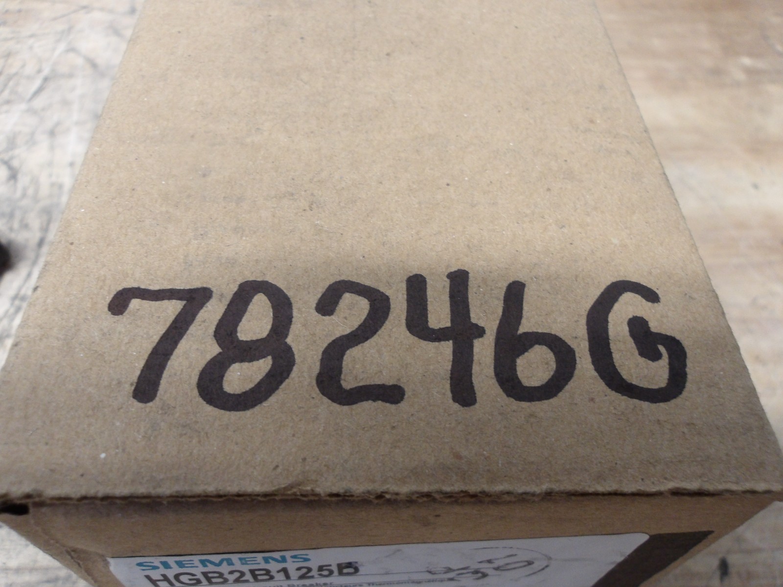 SIEMENS 125 AMP BREAKER 480/277 V, #78246G NIB
