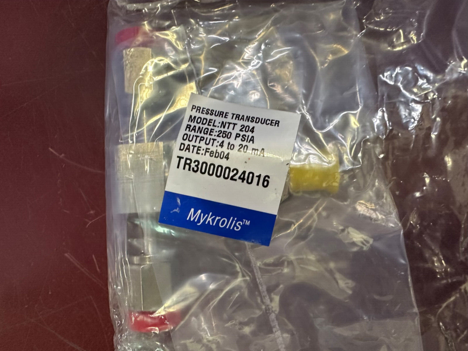 NEW Mykrolis NTT 204 Pressure Transducer