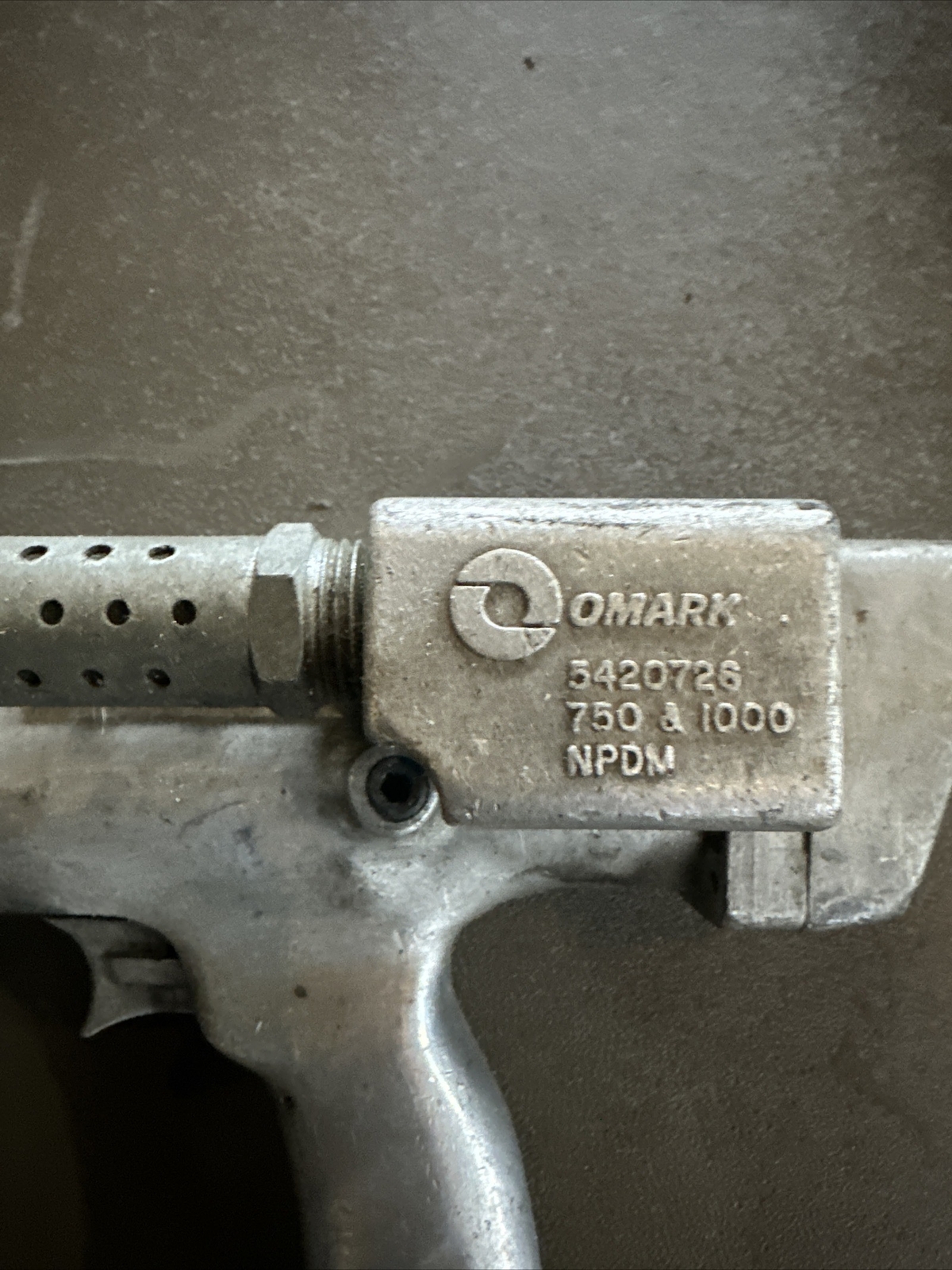 DEUTSCH/OMARK, NUTPLATE DRILL, DW688/NPDM, PNEUMATIC, DOUBLE WING