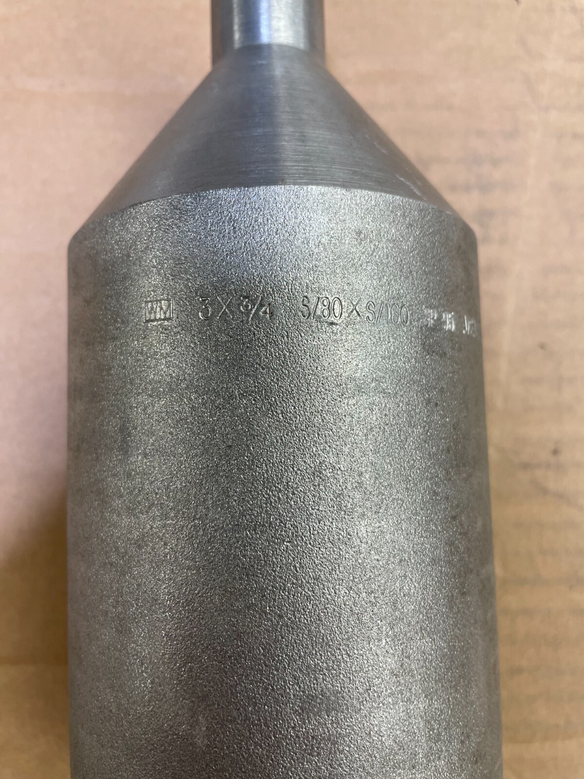 SWAGE NIPPLE 3″ x 3/4″ S/80 x S/160 Concentric Plain Both End A234 WPBN SP95