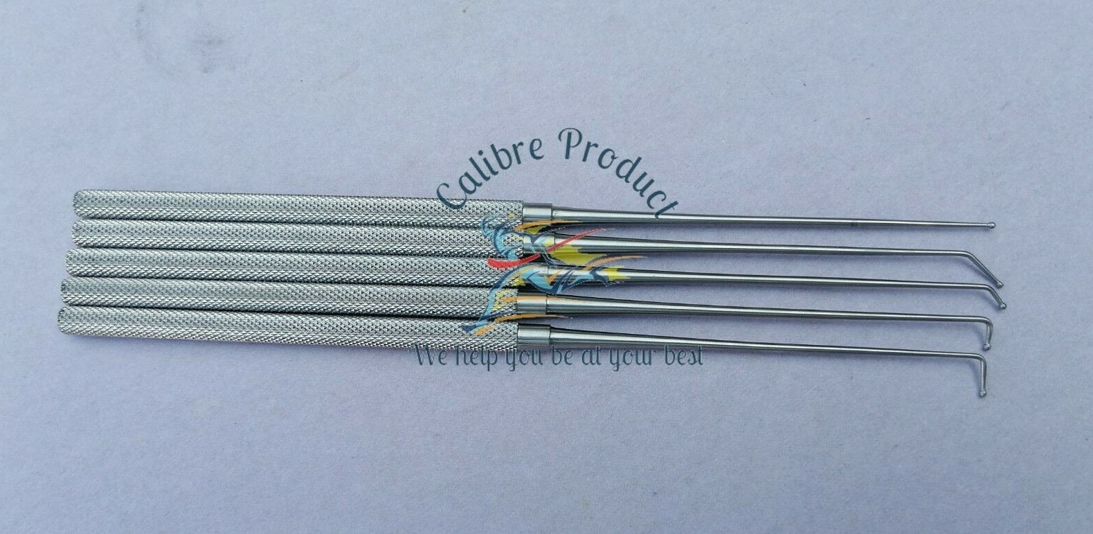 Neurosurgical Expanded RHOTON MICRO Ball Dissector Set 5 Surgical Instruments