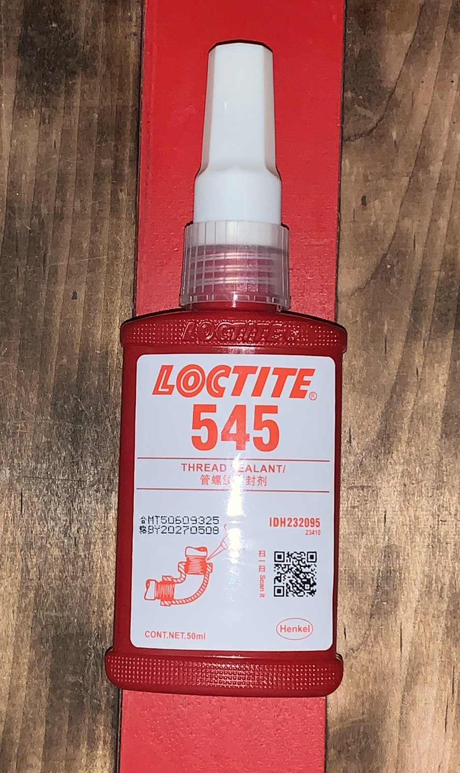 Loctite 545 50mL Thread Sealant 1.69 FL OZ 05/2027