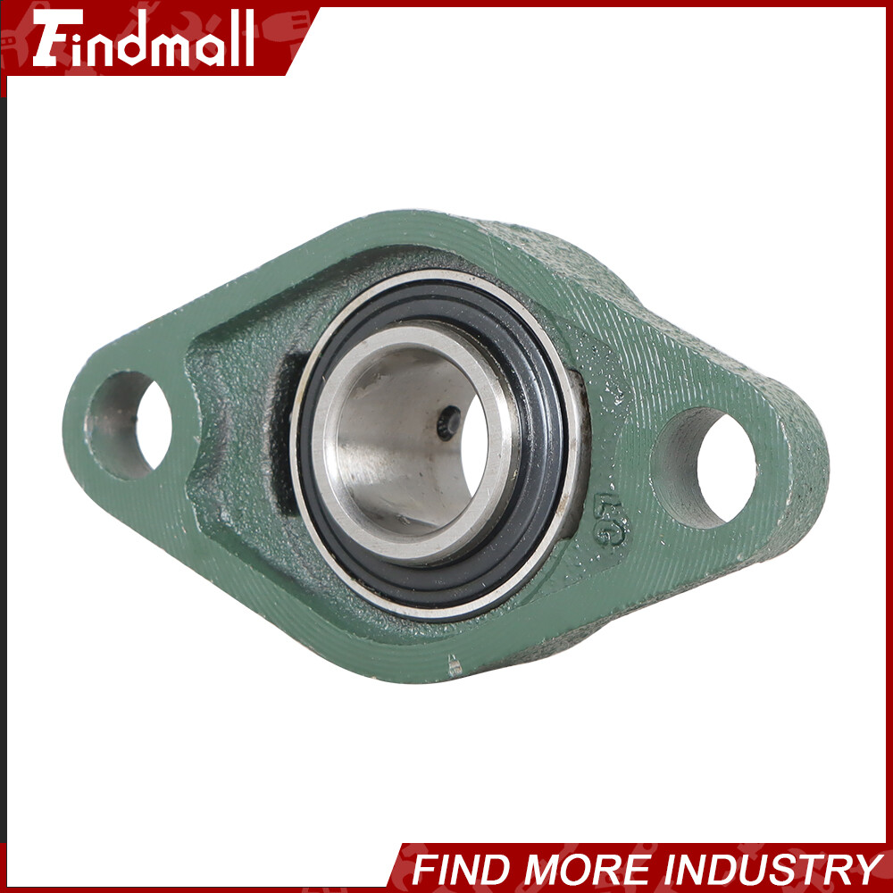 Findmall 10PCS UCFL205-16 Pillow Block Flange Bearing 1″ Bore 2 Bolt Solid Base