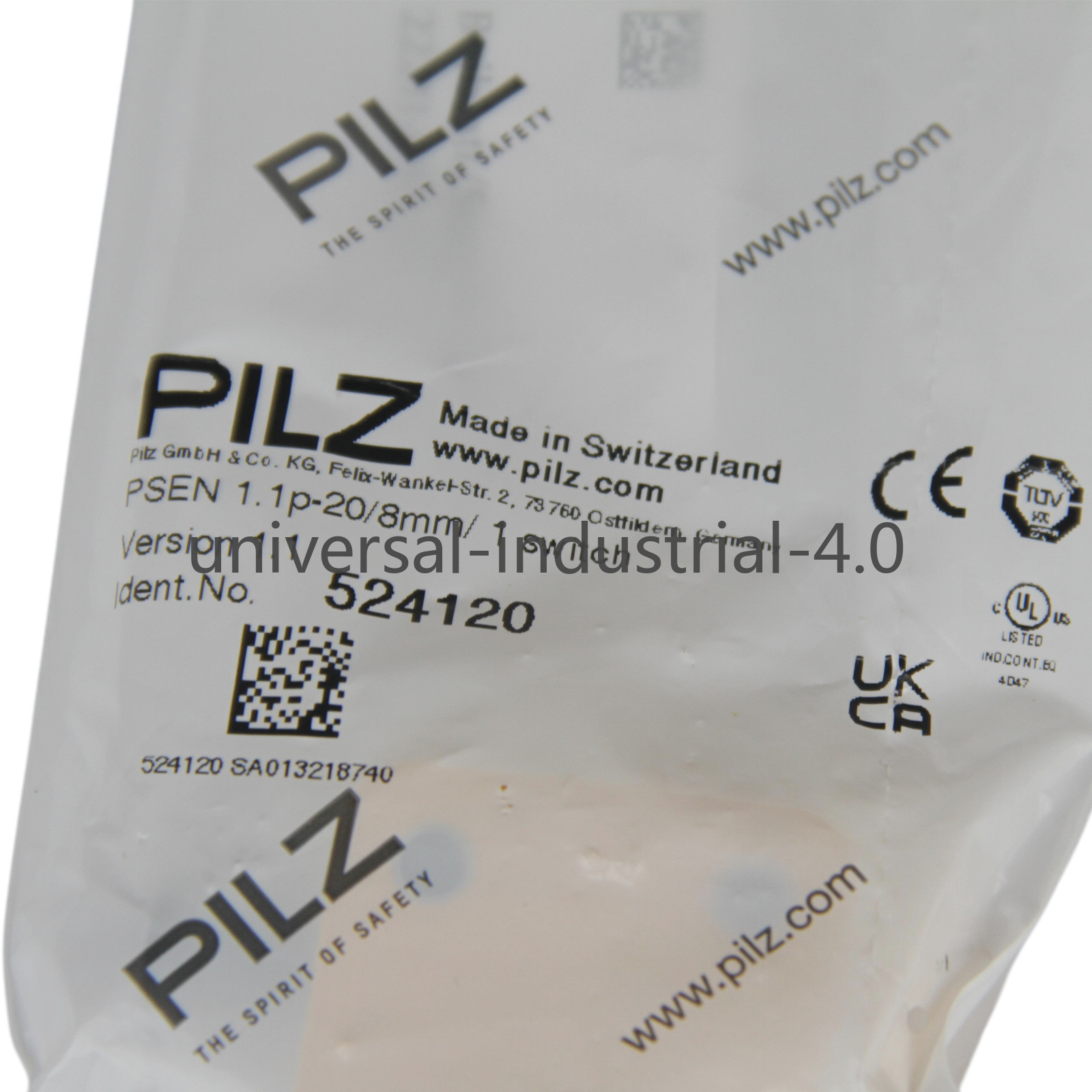 New In Box PILZ PSEN 1.1P-20 524120 Safety Switch