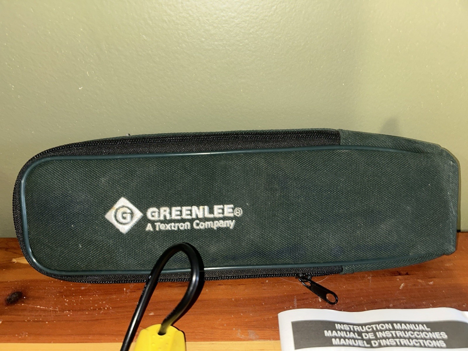 GREENLEE DVC-10 ELECTRICAL GFCI TESTER LED DISPLAY