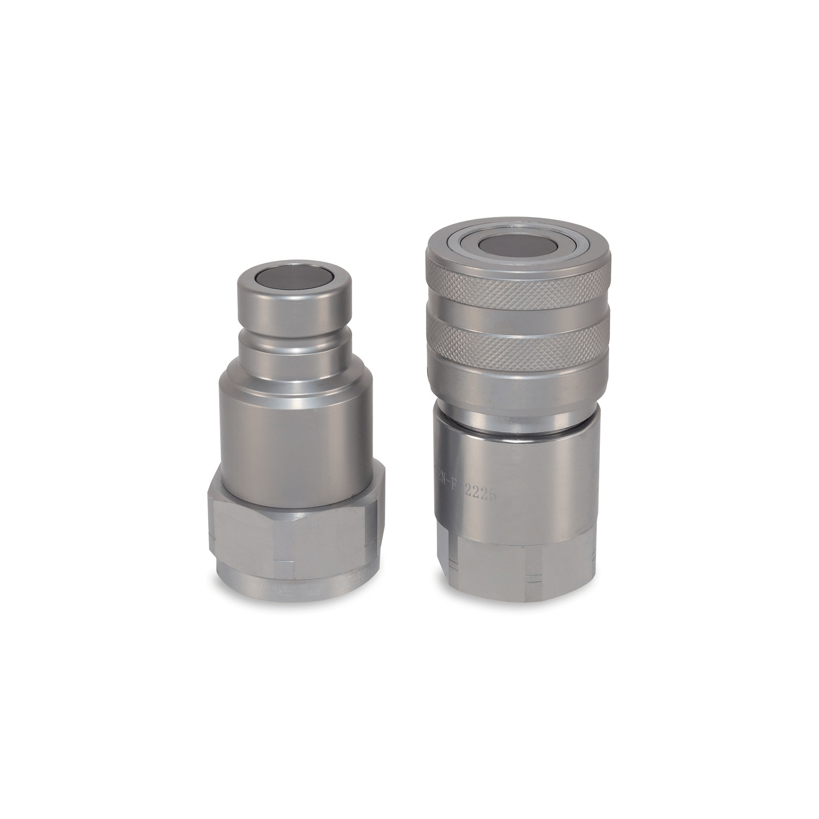 3/4″ Flat Face Hydraulic Quick Couplers Set – 3/4″ NPT Thread