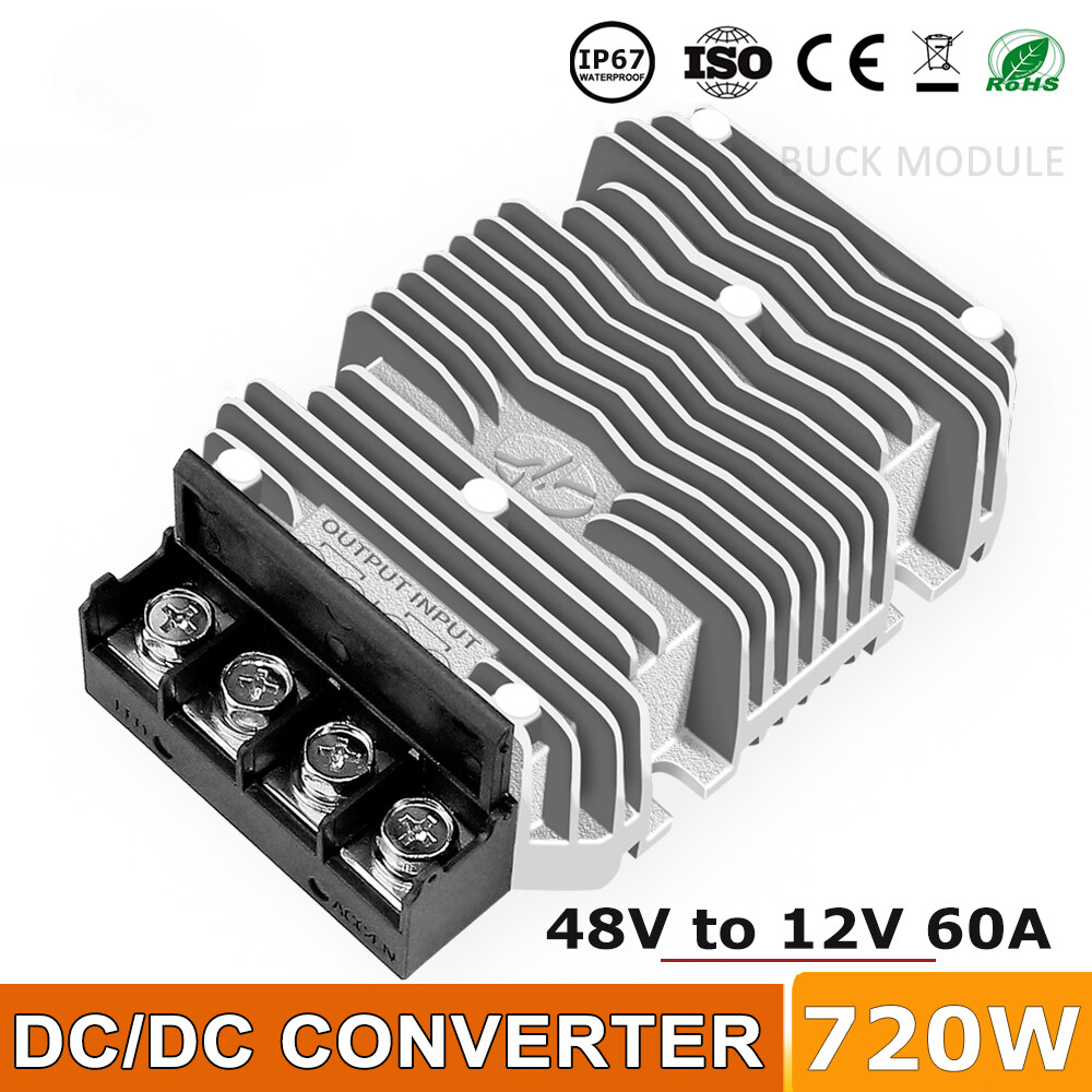 36V 48V to 12V 50A 60A 80A 100A DC Step Down Converter Buck Regulator Golf Cart