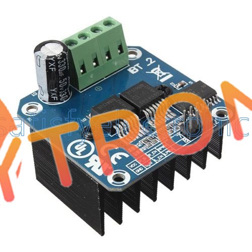Double BTS7960B DC 43A Stepper Motor Driver H-Bridge PWM For Arduino