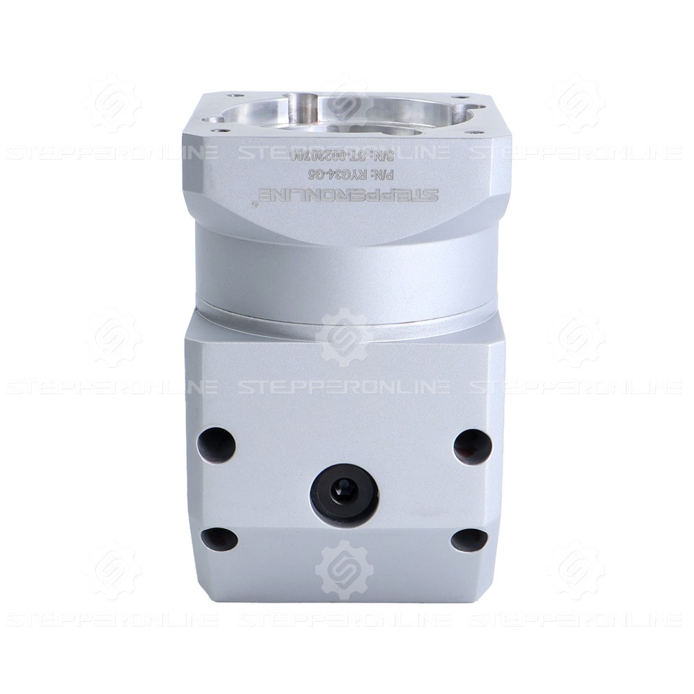 90 Degree Right Angle Planetary Gearbox Nema 34 Motor Reducer 14mm Input Shaft