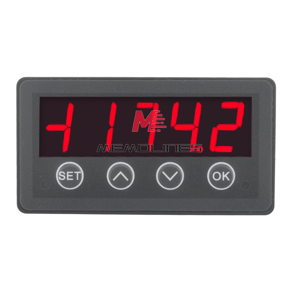 MODBUS-RTU Communication Display Meter RS485 Master-Slave-Monitored DC 8-25V