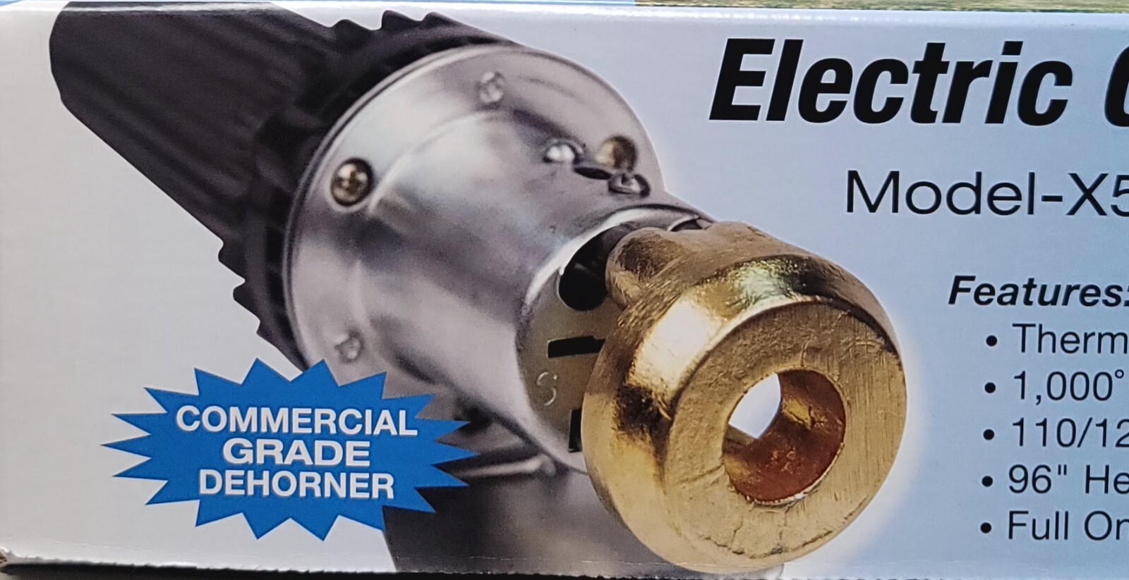 Rhinehart Factory Direct Electric Dehorner X50A 00509 3/4 Tip