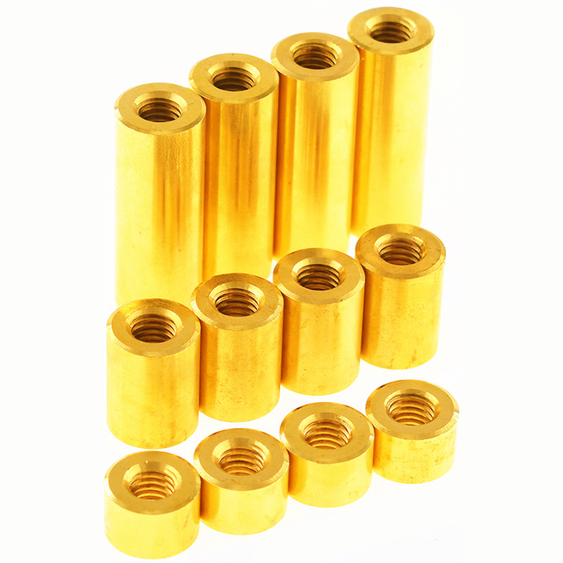 M1.6/M1.8 Brass Round Nuts Long Round Spacers Standoff Sleeve Connecting Stud