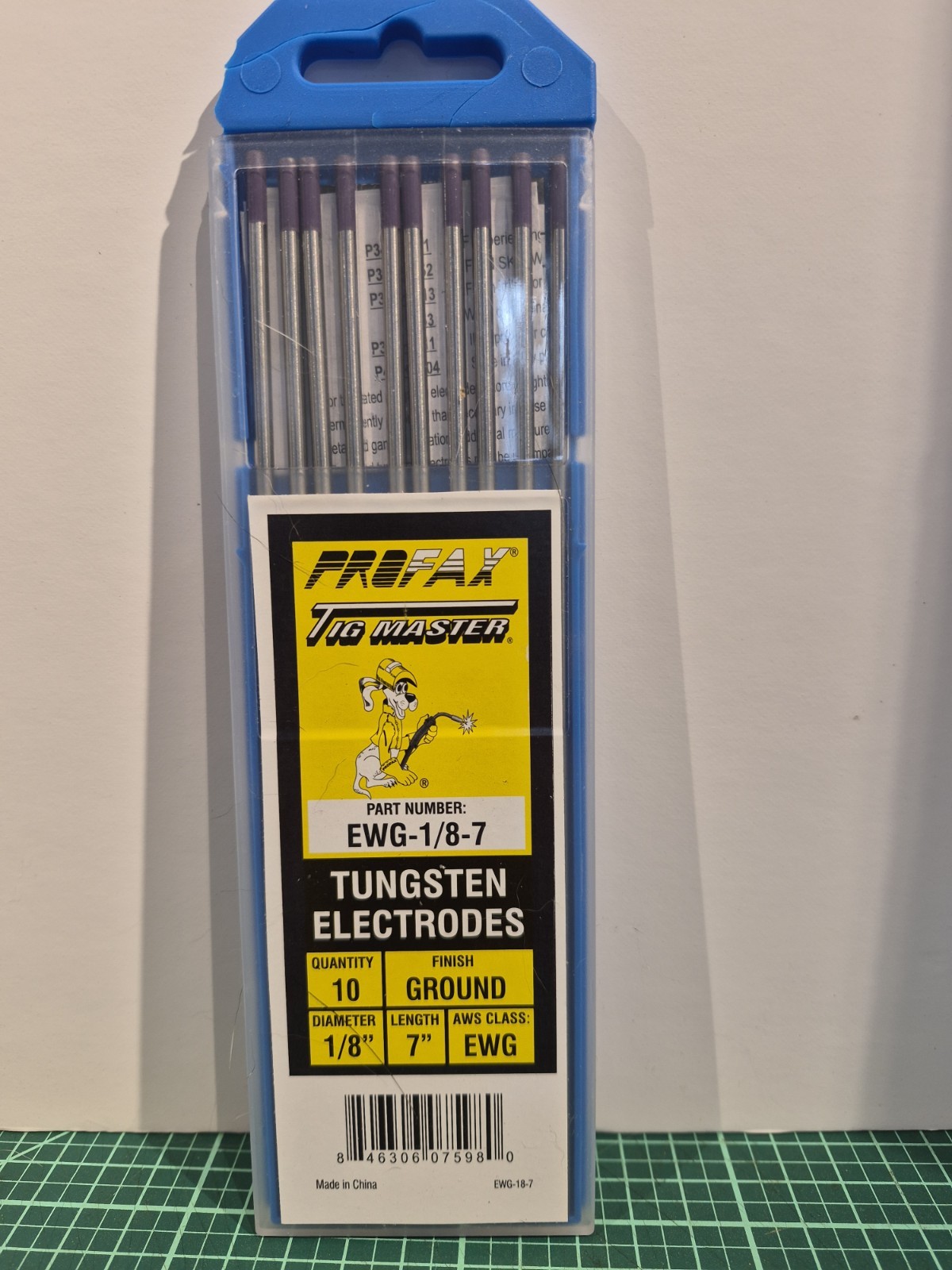 ProFax Tig Master Welding Tungsten Electrodes 1/8″ X 7