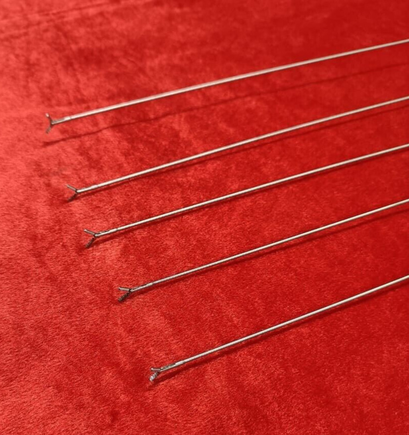 5pc – Hysteroscopy Semi Rigid Rotatable Alligator 5FR 40CM Reusable Instruments