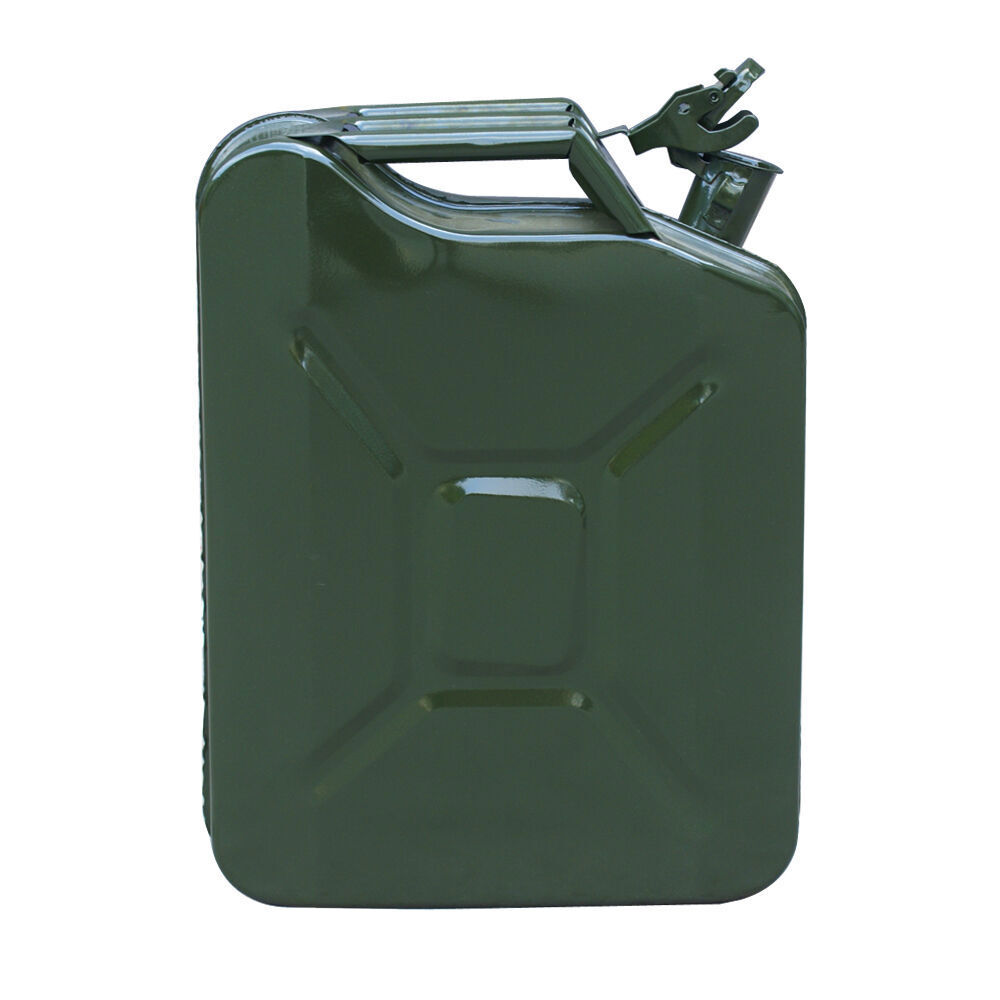 5 gallon 20L Jerry Can Metal Steel Tank Emergency Backup Army Military