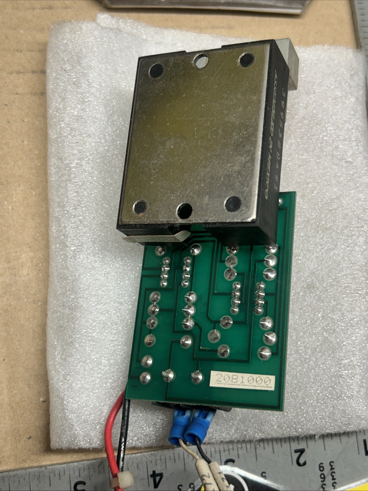 HDR 2081000 Pcb ASC-1-0 w/ 7491110 Solid State Relay _WARRANTY_FAST SHIPPING!