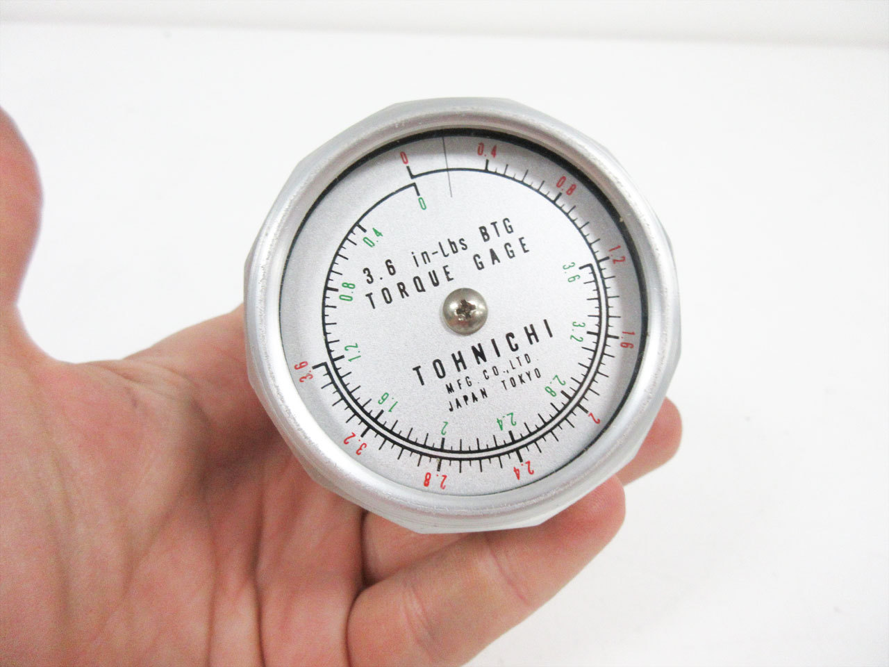 TOHNICHI 3.6 IN-LBS BTG TORQUE GAGE 3.6BTG-A ~ BTG3.6-A