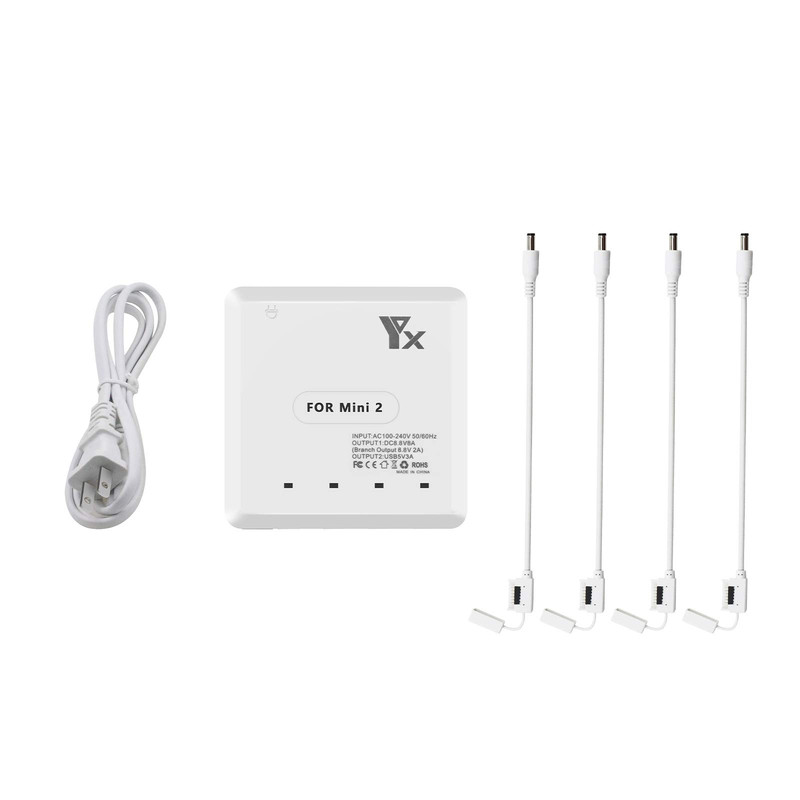 Lyongtech Battery Charger For Dji Mini 4Kmini 2 Se Drone6 In 1 Rapid Multi