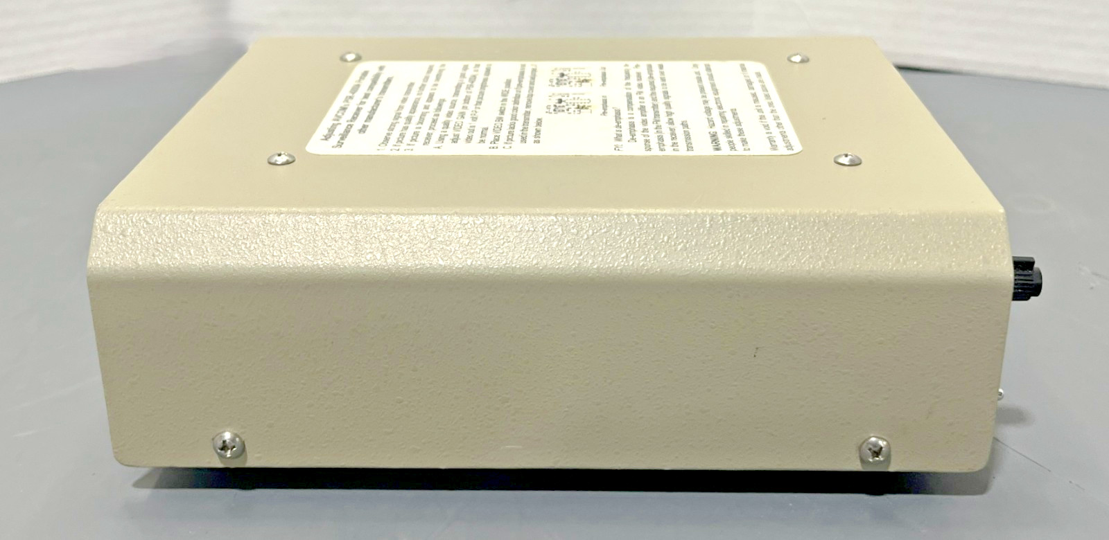 AVCOM PSR-4000A Portable Surveillance Receiver 12V DC Power Tested