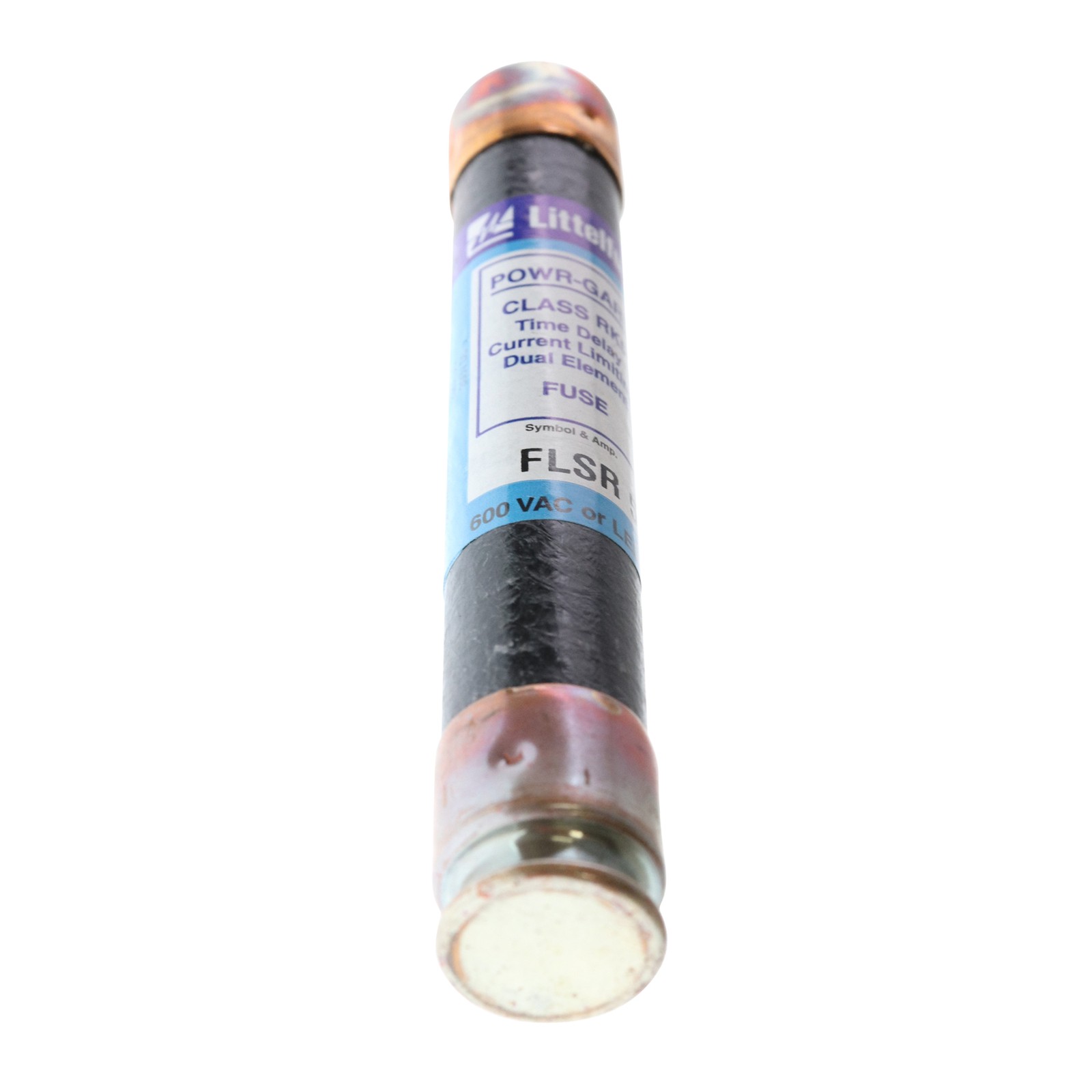 LITTELFUSE FLSR-5 DUAL-ELEMENT TIME-DELAY FUSE, CLASS RK5, 600-VOLT, 5-AMP