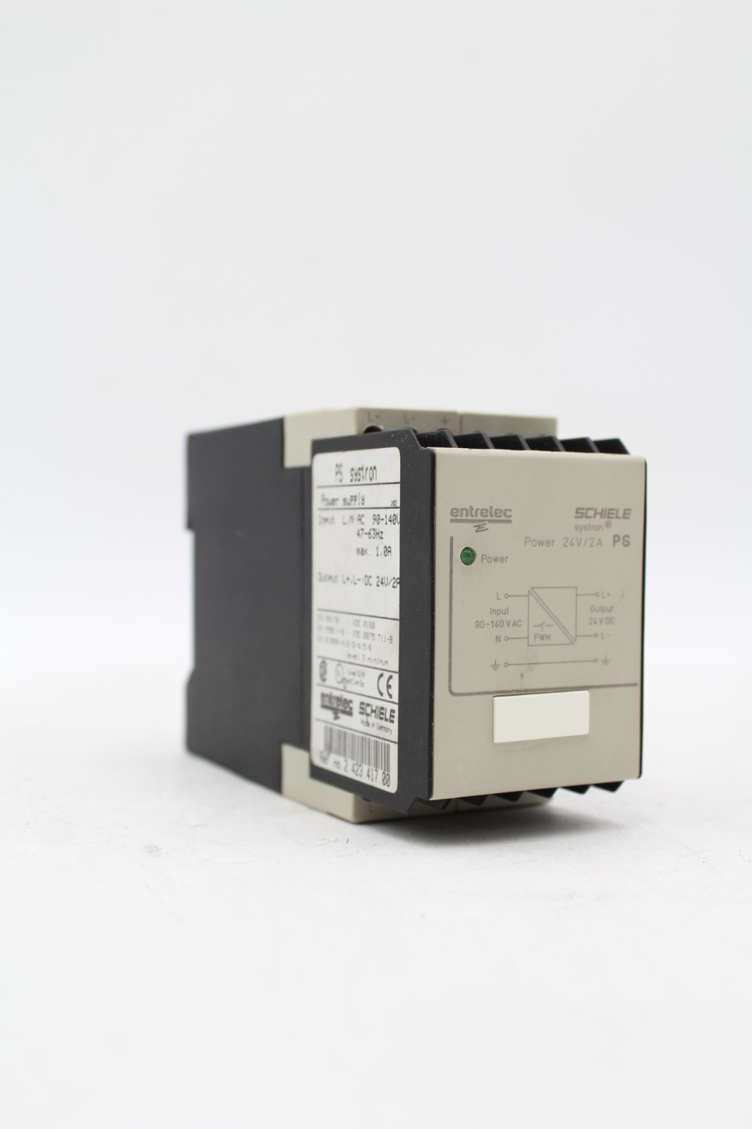 Entrelec 2.423.417.00 Single-Phase Switching Power Supply